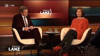 Markus Lanz vom 7 März 2019 mit Politikerin Katrin GöringEckardt [upl. by Hennahane]