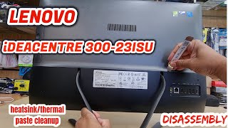 Lenovo All In One Ideacentre 30023ISU Disassembly amp How To Clean Heatsink and Thermal Paste [upl. by Llewop]