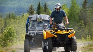 ATV Rentals at the Cabins At Lopstick Pittsburg NH [upl. by Lail]