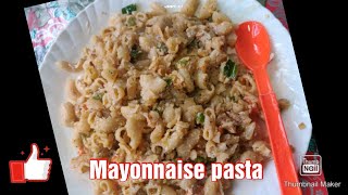 Mayonnaise pasta simple recipe 😋😋😋 [upl. by Trainor784]