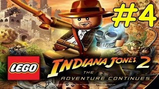 Lego Indiana Jones 2 Walkthrough Kingdom Of The Crystal Skull Part 1 Motorbike Mayhem [upl. by Dexter156]