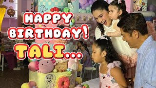 Tali Sottos 7th Birthday Celebration Kasama Ng Buong Dabarkads [upl. by Nevet]