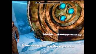 Skyrim  How to find the Dwarven Mechanism unlock key [upl. by Anide]