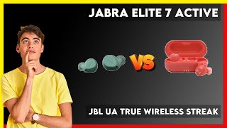 Jabra Elite 7 Active vs JBL UA True Wireless Streak Comparison [upl. by Maible]