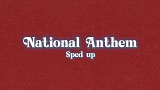 🇺🇸National Anthemsped upLana Del Rey🇺🇸 [upl. by Aneeres]