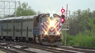 Railfanning Medinah amp Rondout [upl. by Htepsle]