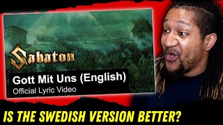 Reaction to SABATON  Gott Mit Uns  English Official Lyric Video [upl. by Htiaf]