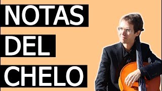 🎻 Las NOTAS del Violonchelo  Primeros pasos en el Chelo  PARTITURAS [upl. by Nickles]