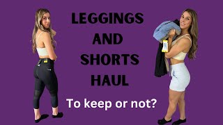 Legging and Shorts Try On  From Costco [upl. by Gibbs912]