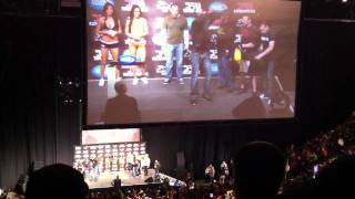 UFC 126 Ryan Darth Bader vs Jon Bones Jones weigh ins [upl. by Leitman]