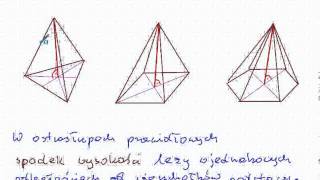 Ostrosłupy część 2  Matematyka Szkoła Podstawowa i Gimnazjum [upl. by Krystle]