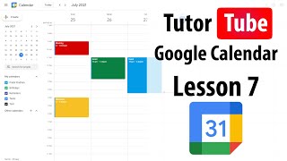 Google Calendar Tutorial  Lesson 7  Edit Duplicate and Delete Event [upl. by Ruperta]