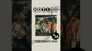 OnThisDay in 1969 CCRs quotFortunate Sonquot peaked at No 14 on the Billboard Hot 100 Chart shorts [upl. by Aicenek473]