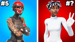 25 SWEATIEST Fortnite Skins [upl. by Marciano343]