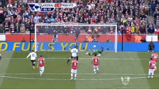 Arsenal 11 Manchester United 28042013 [upl. by Socram]