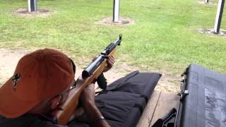 Shooting the Norinco SKSM Sporter model in 762x39 Part 2 [upl. by Auop]