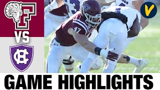 Fordham vs Holy Cross Highlights  FCS 2021 Spring College Football Highlights [upl. by Siouxie680]