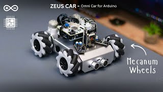 DIY Omnidirectional Car with FPV Car Assembly  Arduino Car Kit [upl. by Reich]