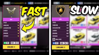 Top 5 FASTEST Drag Cars in Forza Horizon 5 [upl. by Acila752]