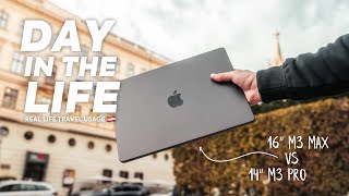 REAL Day In The Life Living with M3 MacBook Pro 14quot [upl. by Grassi]