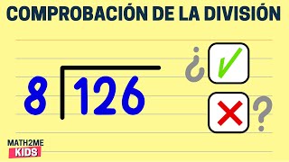 Comprobación de la división  Kukis [upl. by Placida]