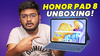 Honor Pad 8 Unboxing  2k display  8 Speakers 🔊 [upl. by Hartzke]