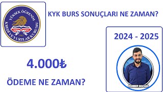 KYK BURS SONUÇLARI NE ZAMAN KYK TOPLU BURS ÖDEMESİ NE ZAMAN BURS TAAHHÜTNAME ONAYI [upl. by Aicnorev696]