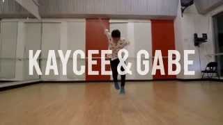 Dawin ft Silento  Dessert DessertDance Gabe De Guzman amp Kaycee Rice [upl. by Dnomde]