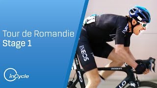 Tour de Romandie 2019  Stage 1 Highlights  inCycle [upl. by Oam]