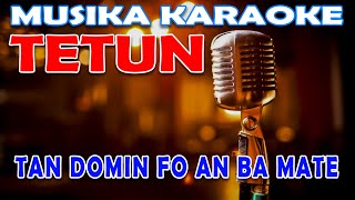 KARAOKE TAN DOMIN HAU FO AN BA MATE [upl. by Glaab280]