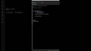 Decorate classes in Python decorators shortsvideo pythonprogramming pythontutorial [upl. by Myke51]