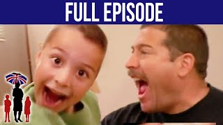 Twins Act Up and Dad Loses It  The Goldberg Family Full Episode  Supernanny [upl. by Eninaj]