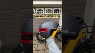 Best helmet for ebiking We will be going over a few in a new video soon electricbike helmet [upl. by Saihtam]