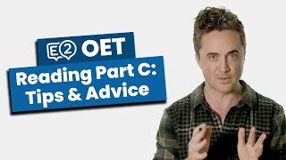 OET Reading Part C  Tips amp Advice [upl. by Aileve]