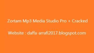 Zortam Mp3 Media Studio Pro 2465  Cracked [upl. by Jaela454]