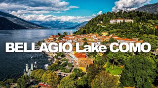 Bellagio Italy  Lake Como day trip with amazing drone view  DRON 4K UHD [upl. by Siletotsira98]