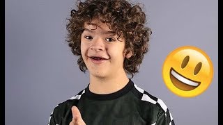 Gaten Matarazzo Stranger Things   😊😅😊 CUTE AND FUNNY MOMENTS  TRY NOT TO LAUGH 2018 [upl. by Kcirdor602]