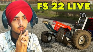 FARMING SIMULATOR 22 LIVE  sukhbhanguz [upl. by Herzen]