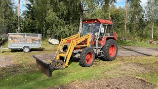 Köp Traktor Zetor 6945 super på Klaravik [upl. by Anse760]