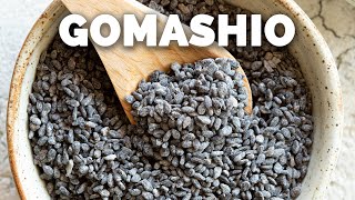 Gomashio Three Ways – Japanese Sesame Salt 2 Ingredients [upl. by Timothee26]