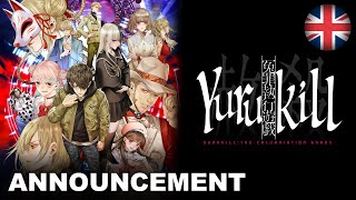 Yurukill The Calumniation Games  Announcement Trailer Nintendo Switch PS4 PS5 EU  English [upl. by Darill465]