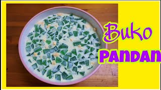 Buko Pandan  Easy Recipe [upl. by Eerb]