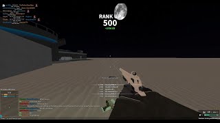 REACHING RANK 500 IN PHANTOM FORCES [upl. by Aisatnaf]