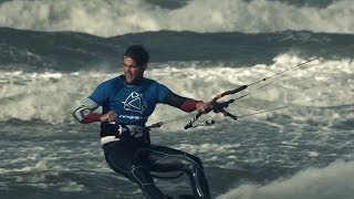 Freestyle kiteboarding in the Netherlands  Red Bull Megaloop Challenge [upl. by Waverly]