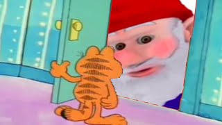 Garfield gets Gnomed GNOMING THE VIEWS AS USUAL [upl. by Retxed]