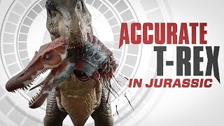 What if an Accurate Trex was in Jurassic Park  InDepth Analysis [upl. by Llehcim978]