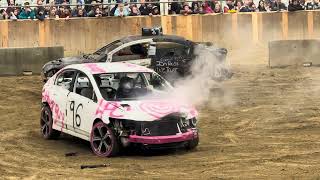 Topsfield Fair  Demolition Derby Qualifying Event 3 [upl. by Jennifer]