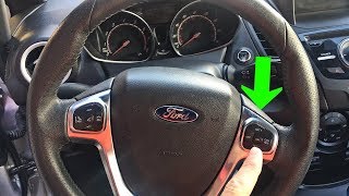 FORD FIESTA CRUISE CONTROL SWITCH REPLACEMENT 20082017 [upl. by Cy460]