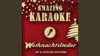 Stille Nacht Heilige Nacht Karaoke Version [upl. by Annayad]