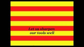 Catalonia National Anthem english subtitles [upl. by Sadnak327]